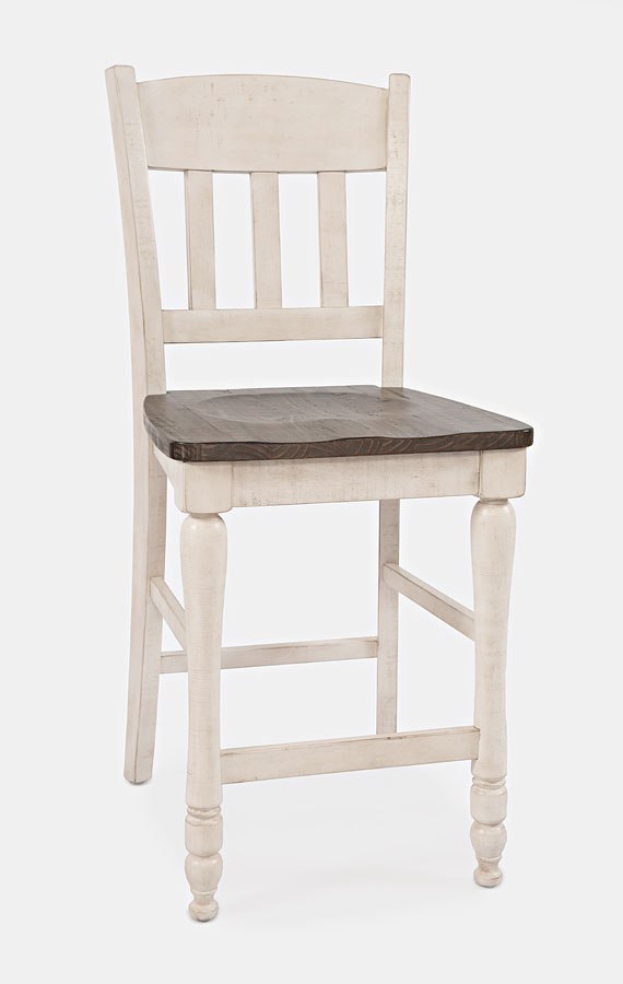Madison County Adjustable Height Dining Room Set (Vintage White)