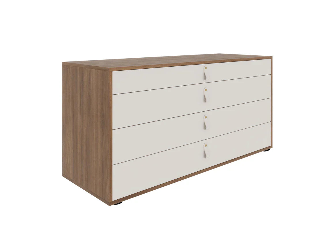 Agora Walnut Modern Dresser