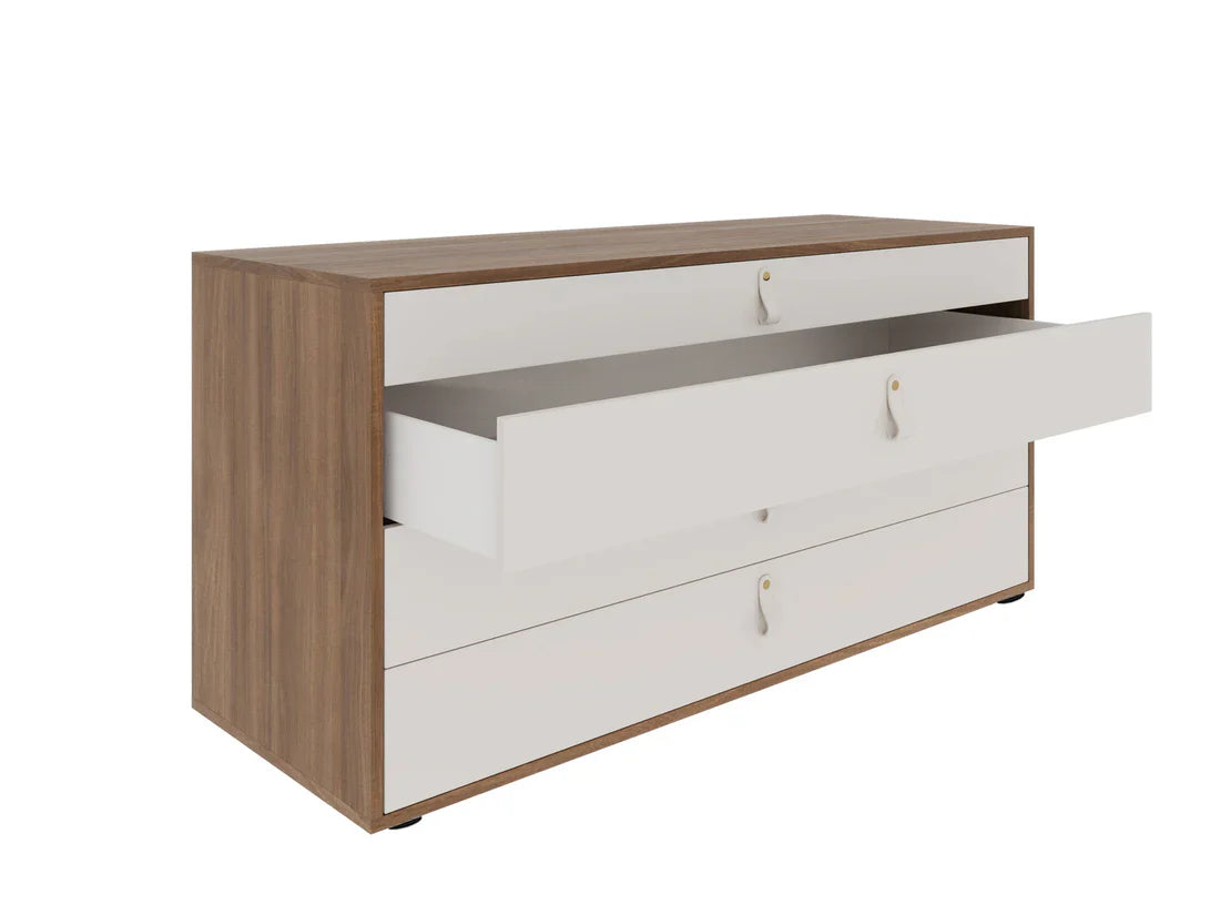 Agora Walnut Modern Dresser