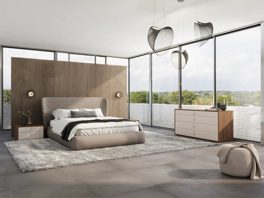 Agora Walnut Modern Dresser