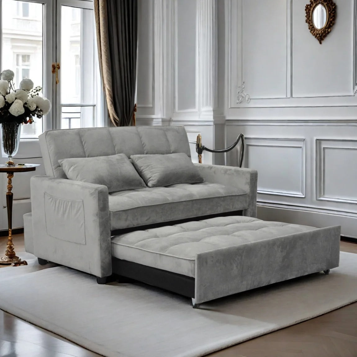 3 in 1 Convertible Sleeper Sofa Bed