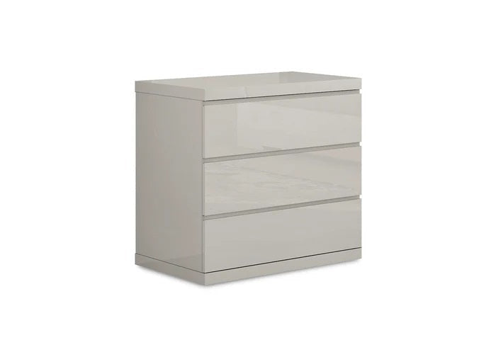 Ambrossi Light Gray Modern Bedroom Sets